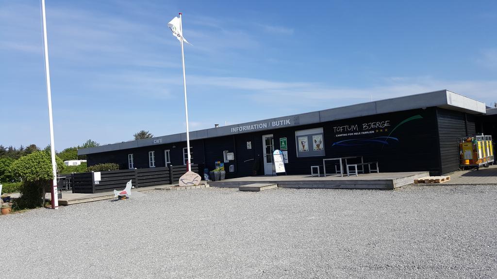 Toftum Bjerge Camping & Cottages Humlum Kültér fotó